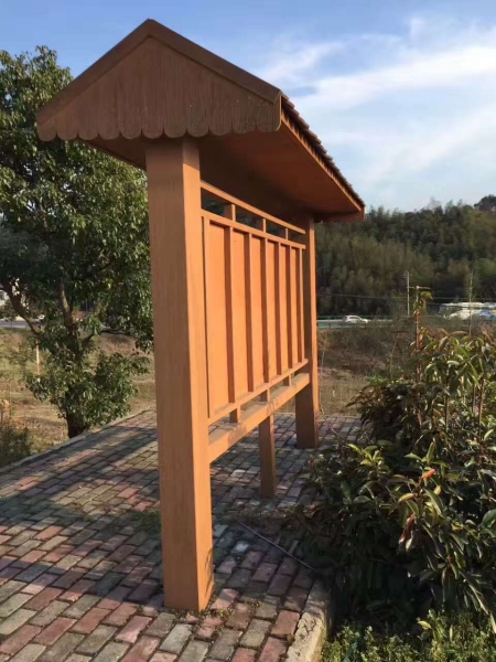 木塑報(bào)亭架
