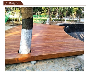 木塑地板樹池